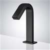 Fontana Commercial Black Touch Less Automatic Sensor Hands Free Faucet